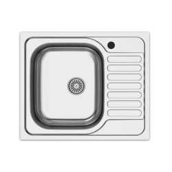 Кухонная мойка Asil  AS 117  Нерж. сталь 60см пр-во Турция купить - цену уточняйте