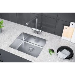 Кухонная мойка (подстольный+врезной) KuchenStern MULTI 50 AISI Нерж. сталь 50 см. купить - цену уточняйте